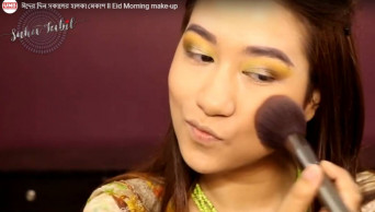 Eid Morning make-up: Light but right