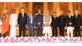 President Hamid attends Modi’s swearing-in ceremony