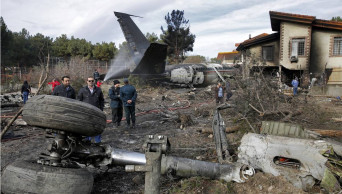 Cargo plane crash in Iran kills 15, leaves 1 survivor