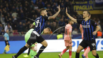 Messi-less Barcelona draws 1-1 at Inter after late goals
