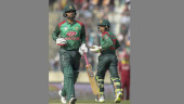 2nd ODI: Tamim, Mushfiq, Shakib propel Bangladesh to 255/7