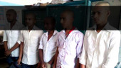 5 students pay price for protest against stalking; get heads shaved