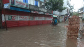 Brahmanbaria town dwellers suffer for waterlogging  