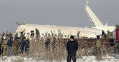 15 killed, 66 hurt after plane crashes in Kazakhstan