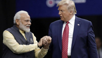 Trump visits 2 key states with leaders of India, Australia
