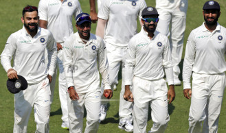 India crushes West Indies for its biggest test victory