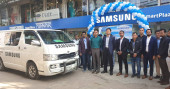 Samsung brings door-to-door customer service in Chattogram