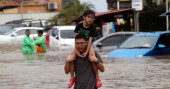 16 dead, thousands caught in flooding in Indonesia's capital