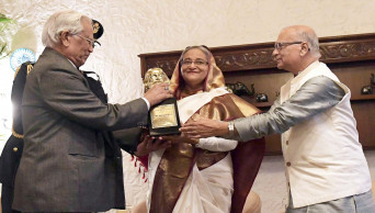 PM receives ‘Tagore Peace Award 2018’ 