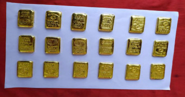 2 kg gold seized at Benapole