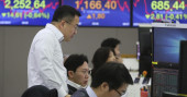 Asian markets gain as China closes down for Lunar New Year