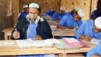 52-year-old father of 3 sits for Dakhil exams