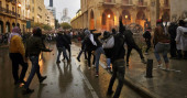 Lebanon police fire tear gas at protesters amid Beirut riots