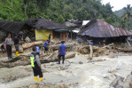 27 dead in floods, landslides on Indonesia's Sumatra island