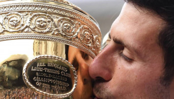Djokovic tops Federer in historic final for 5th at Wimbledon