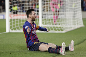 Messi hits 600 goals with a brace, Barca beats Liverpool 3-0