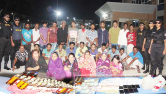 29 held with huge drugs in Sylhet