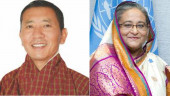 Bhutanese PM greets Hasina