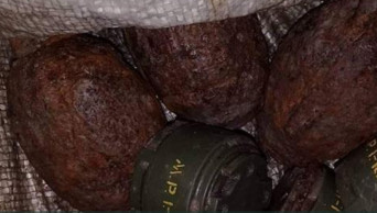 3 ‘wartime’ grenades, 6 landmines found in Bogura