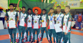 S Asian Karate Championship: Bangladesh men’s junior team win gold