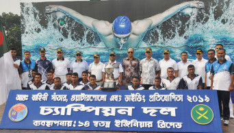 Inter-Services Aquatics: Bangladesh Navy emerge champions