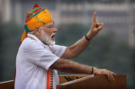 India's PM uses Independence Day to defend Kashmir changes
