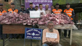 800 kgs of venison seized in Barguna; one held