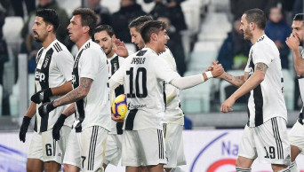 Juventus beats Frosinone 3-0 to go 14 points clear