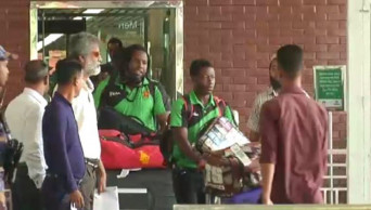 Zimbabwe Cricket team arrives here to play three-ODI, two-Test against Tigers 