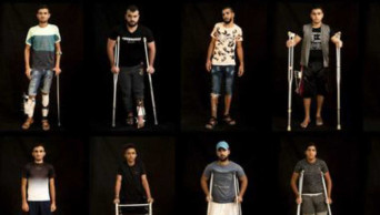 In Gaza protests, Israeli troops aim for the legs