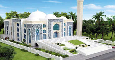 Work on model mosque construction progressing fast: State Minister