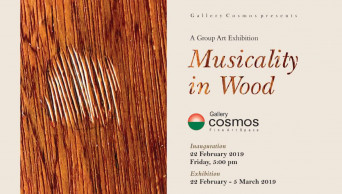 Group art exhibition ‘Musicality in Wood’ begins at Gallery Cosmos Friday 